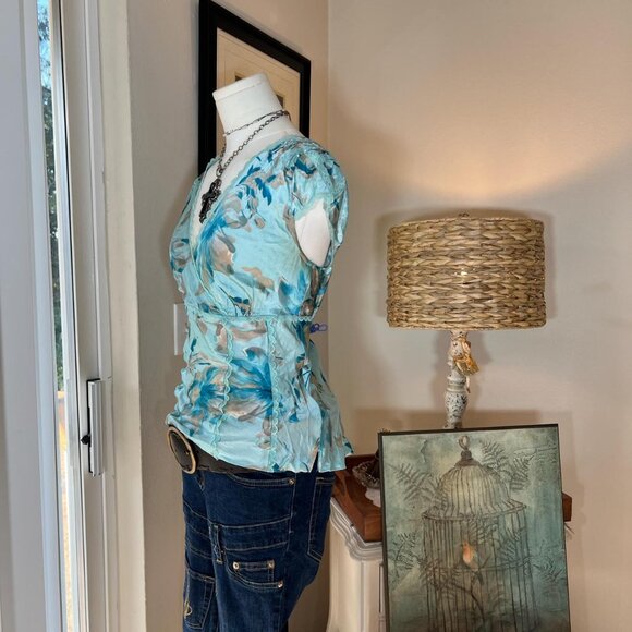 Y2k Fairy Bandolino Blouse - Picture 2 of 4